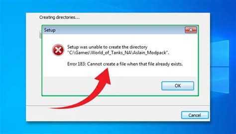 mklink cannot create file already exists